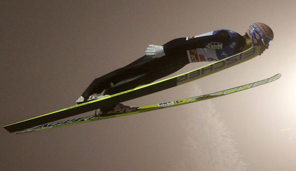 In photos: World Cup ski jumping event