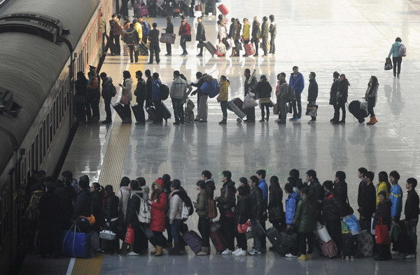 Spring Festival travel rush is upon us