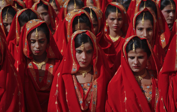 Pakistani mass wedding ceremony