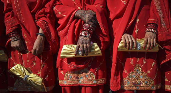 Pakistani mass wedding ceremony