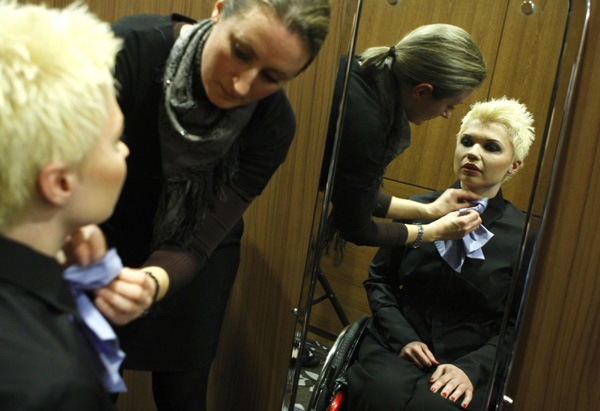 Wheelchair beauty contest in Hungary