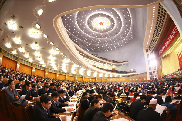 China's parliament starts annual session