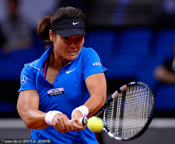 Li Na stunned by Radwanska