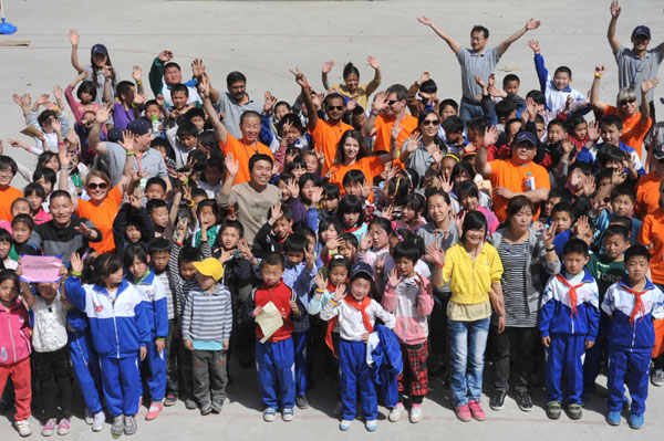 Students hold 'Mini Olympic Games' in Beijing