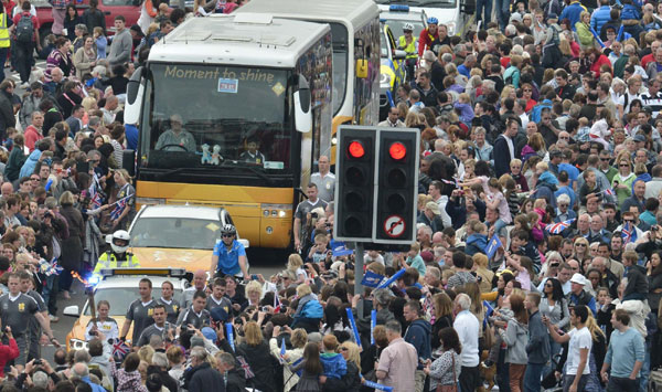 Olympic Torch Relay begins across the UK