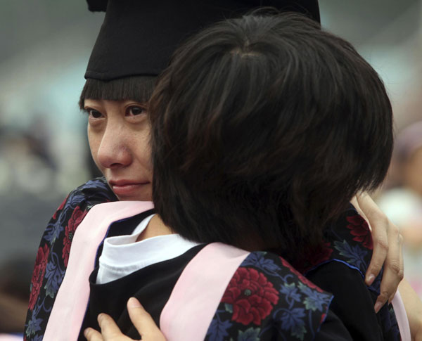 Graduates celebrate the future