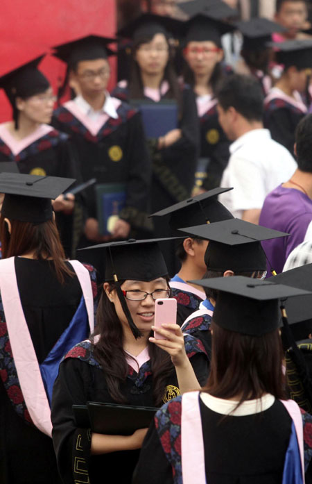 Graduates celebrate the future