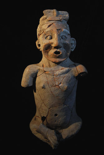 5,300-year-old pottery statue found in N China