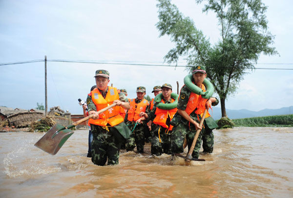 Military called in to help flood rescue