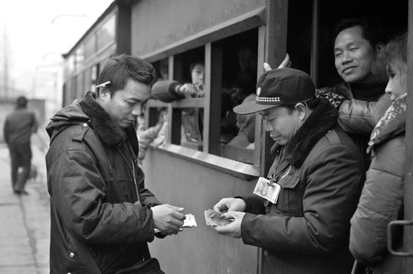 China's only existing steam train