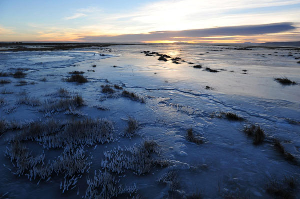 Qinghai Lake expands to largest in dozen years