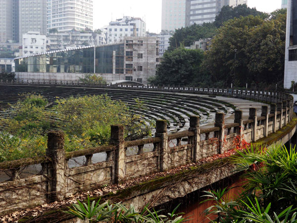 Historic stadium becomes vegetable plot