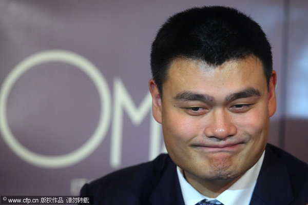 Yao Ming attends promotion event in E China