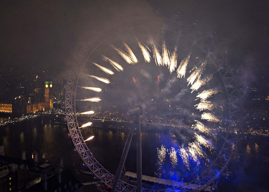 New Year marked around the world