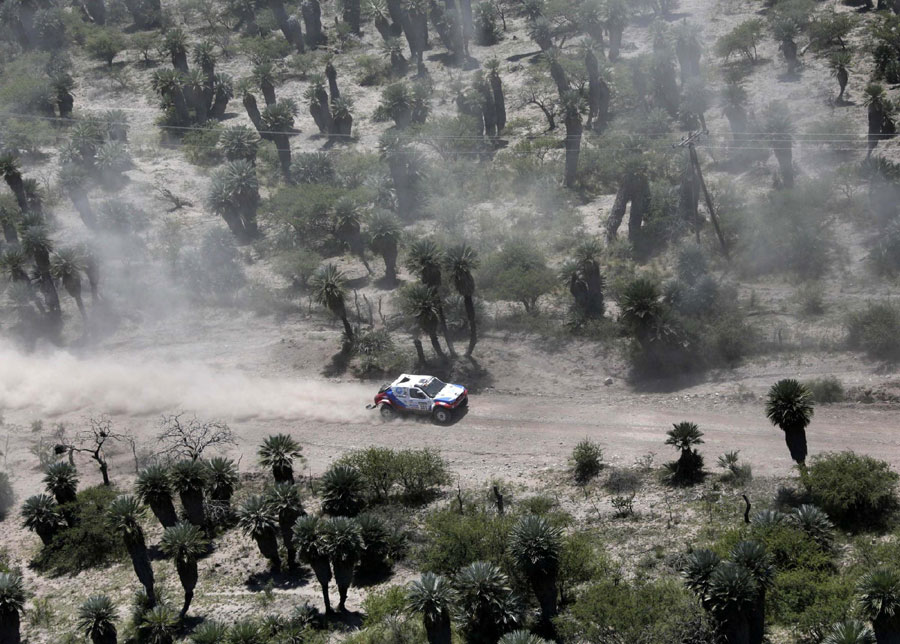 10th stage of Dakar Rally 2013