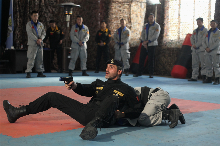 Future bodyguards receive training in Beijing