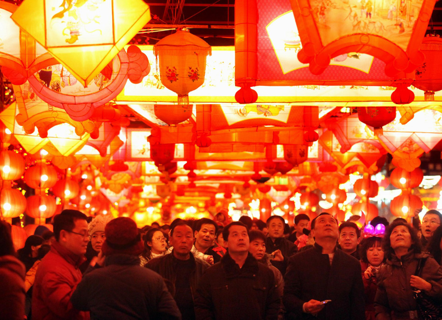 Lantern Festival marked around China