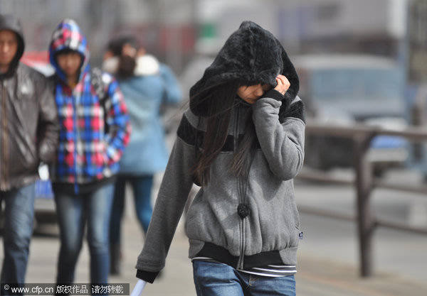 Heavy sandstorm hits Beijing