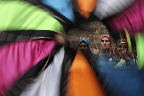 Traditional Islamic dance in Cairo