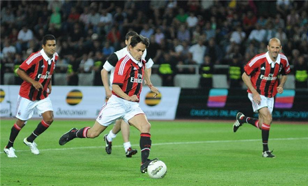 AC Milan in Tbilisi for Kaladze farewell match