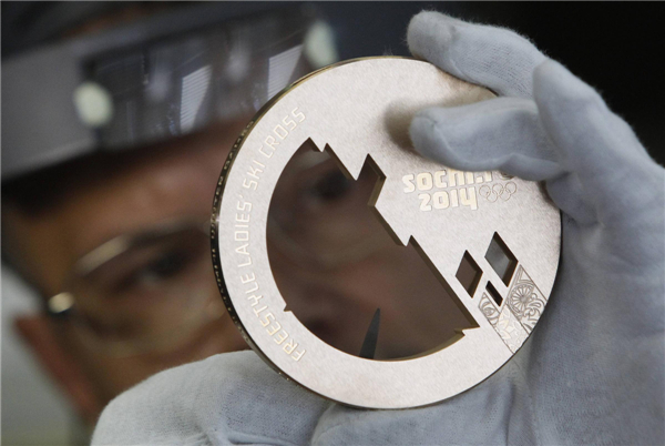 Sochi 2014 Winter Olympic Games medals unveiled