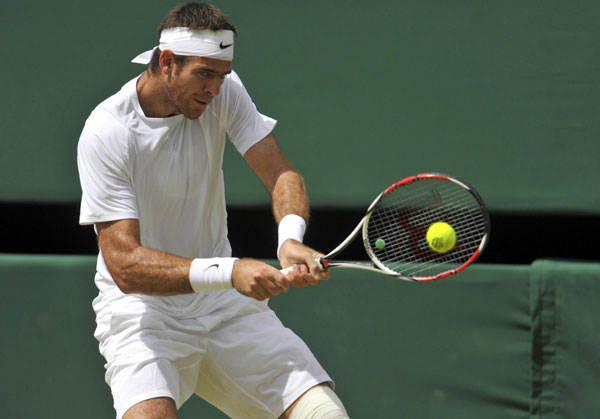 Juan Martin del Potro's quarter-final Wimbledon