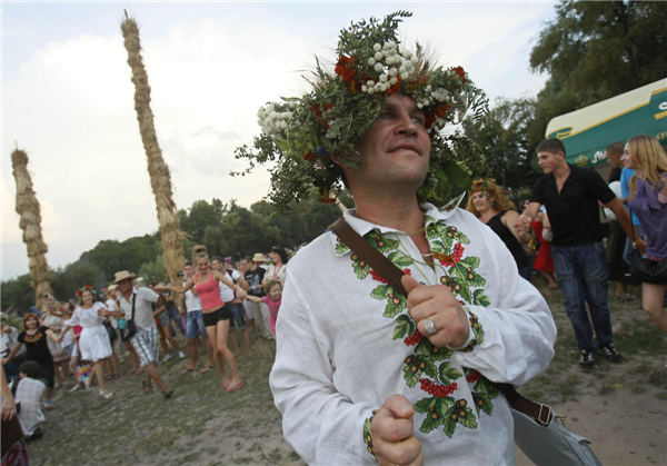 Ivana Kupala holiday celebrated in Kiev