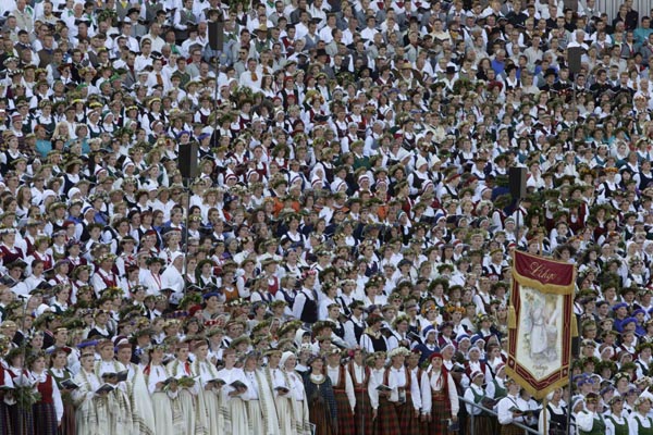 Latvian Nationwide Song and Dance Celebration gala show