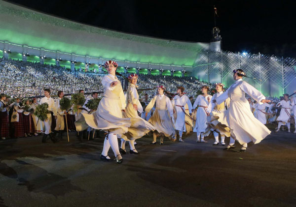 Latvian Nationwide Song and Dance Celebration gala show