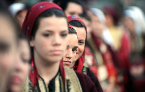 Traditional Macedonian wedding