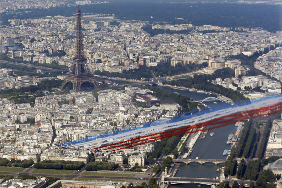 France celebrates Bastille Day