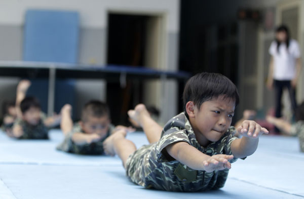 Physical training for kids