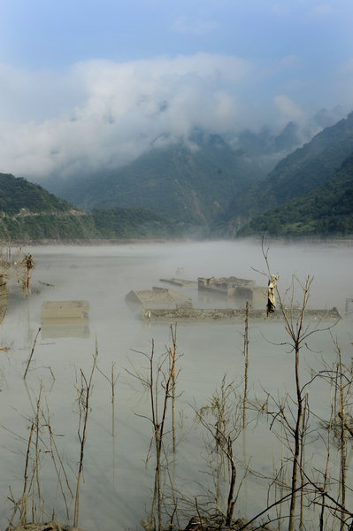 Village re-emerges 5 years after flooding