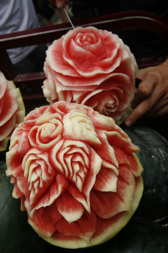 Watermelon art