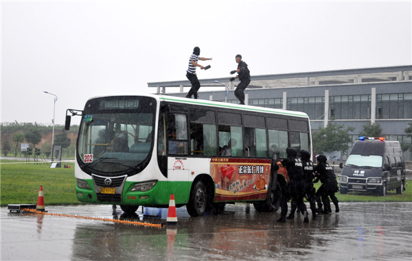 Military drill held in N China