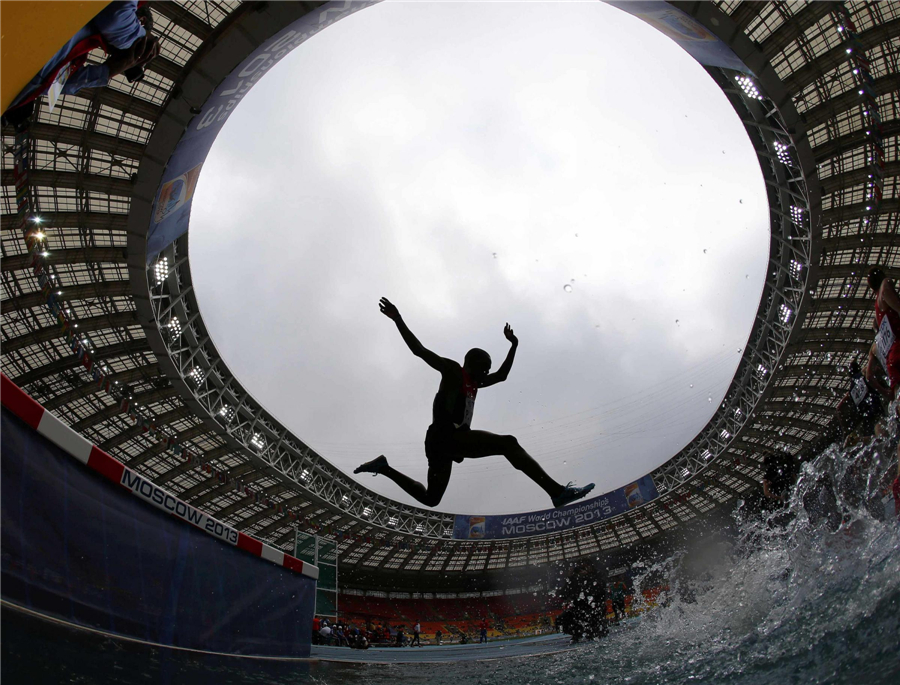 Faces of triumph and defeat at athletics worlds