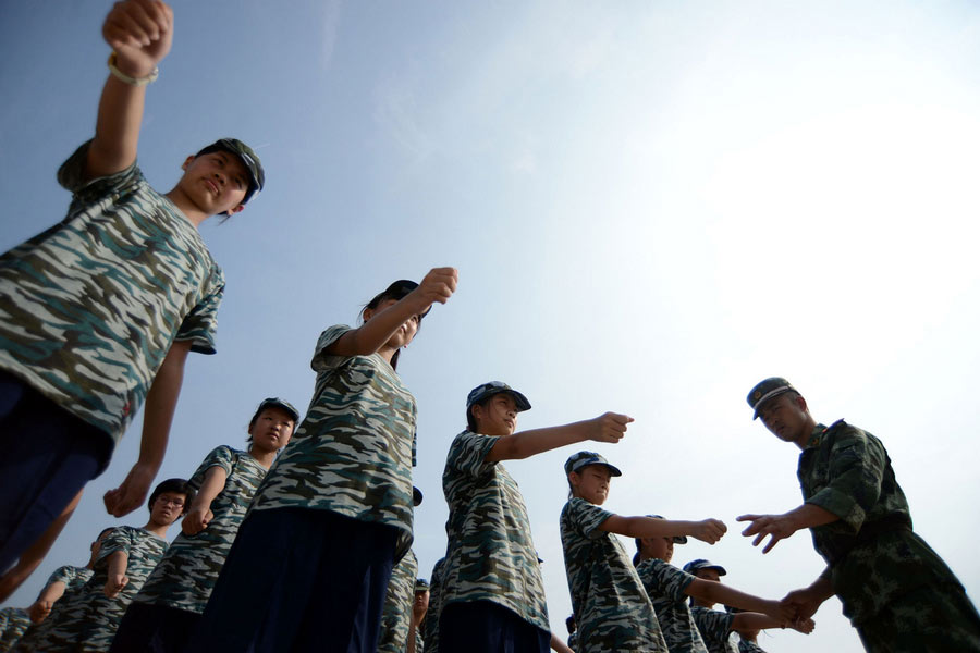 Students face new term and military training