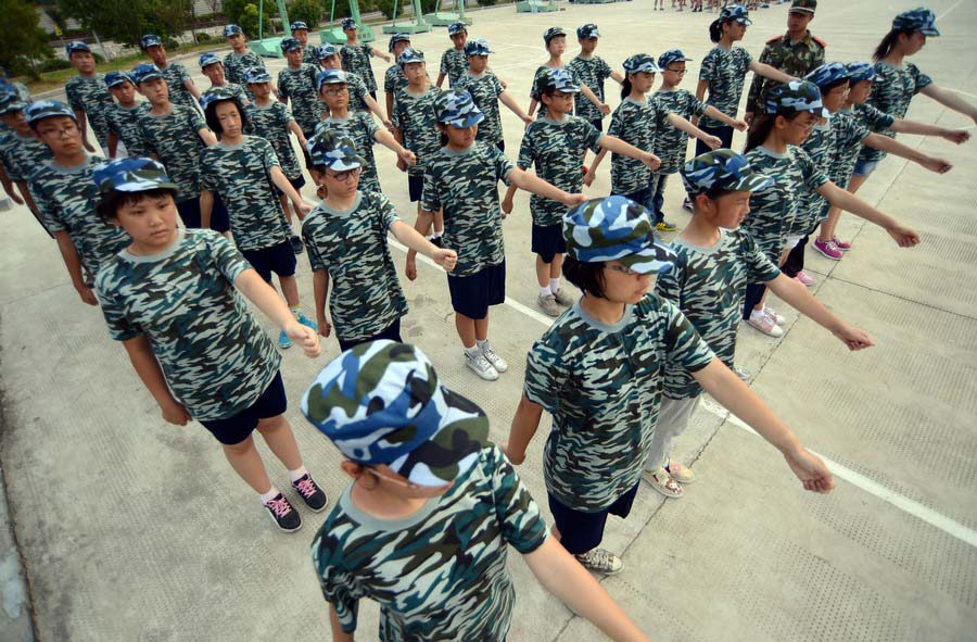 Students face new term and military training