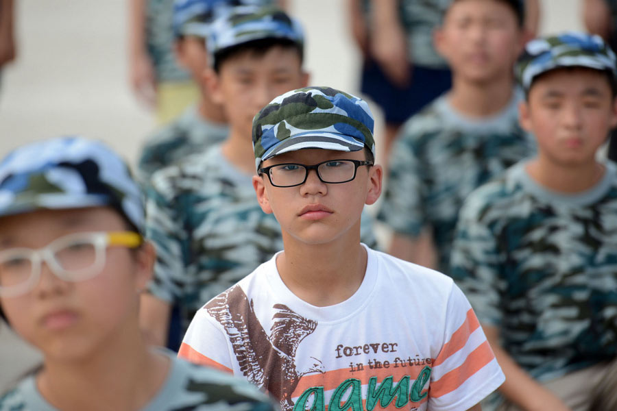 Students face new term and military training