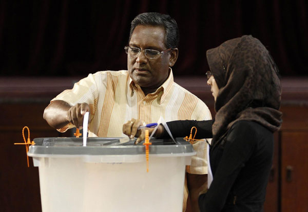 Presidential elections in Maldives