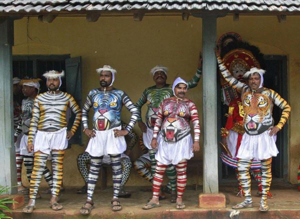 Harvest festival of 'Onam' in India