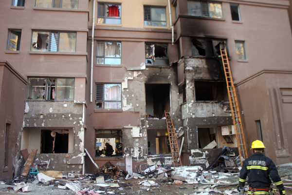 3 dead in apartment explosion in NE China