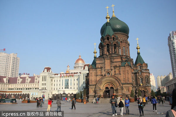 After smog, a sunny day in NE China city