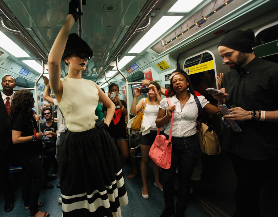 Sao Paulo Fashion Week held in Brazil