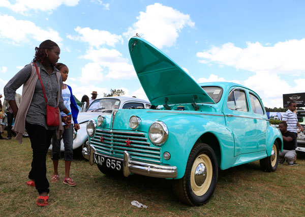 Vintage cars concours kicks off in Kenya