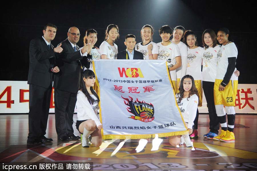 WCBA opens, Shanxi tastes championship glory