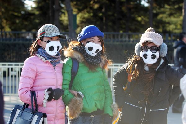 Cold front chills much of China