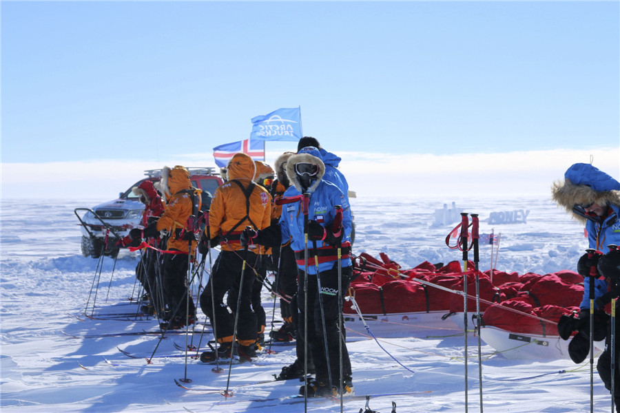 Virgin Money challenge expedition