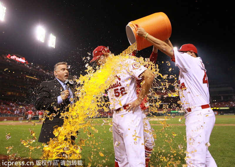 Celebrations get all wet