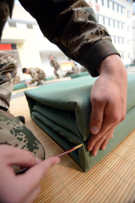 Precision folding, army-style